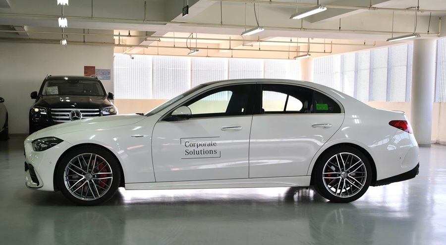 Bán Mercedes C43 AMG cũ màu trắng đời 2023