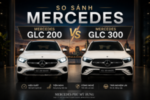 So sánh Mercedes GLC 200 và GLC 300 4MATIC tại Mercedes Phú Mỹ Hưng