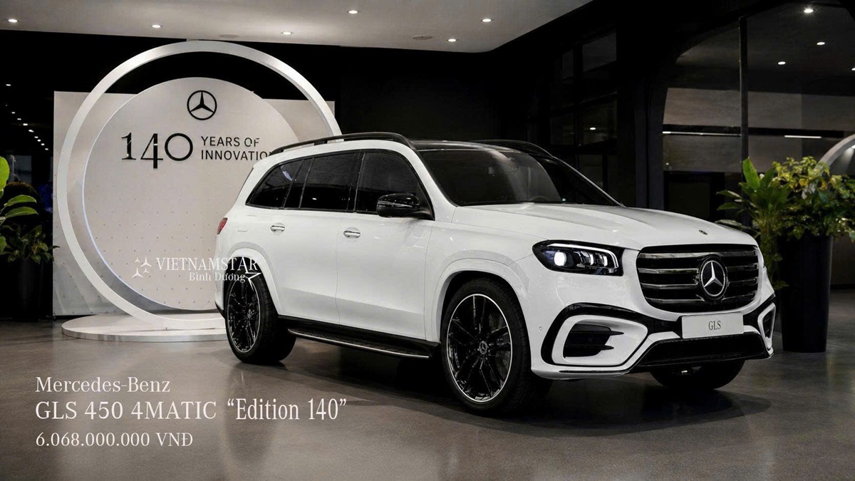 Giá lăn bánh Mercedes Benz GLS 450 Edition 140