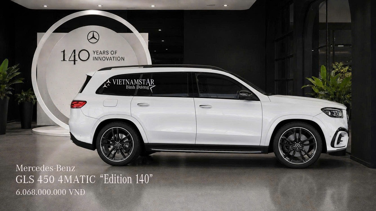 Giá lăn bánh Mercedes Benz GLS 450 Edition 140