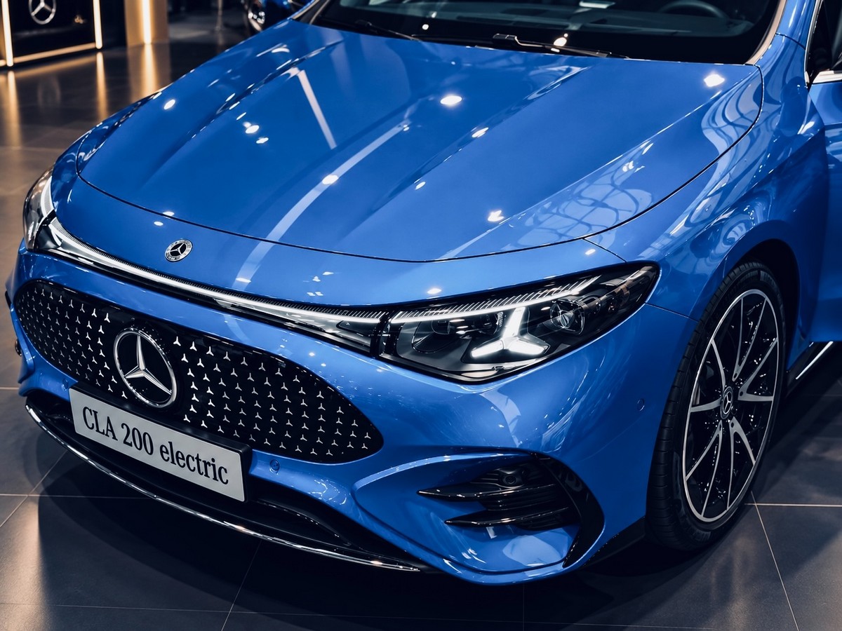 Giá lăn bánh Mercedes-Benz CLA 200 màu Xanh Dương