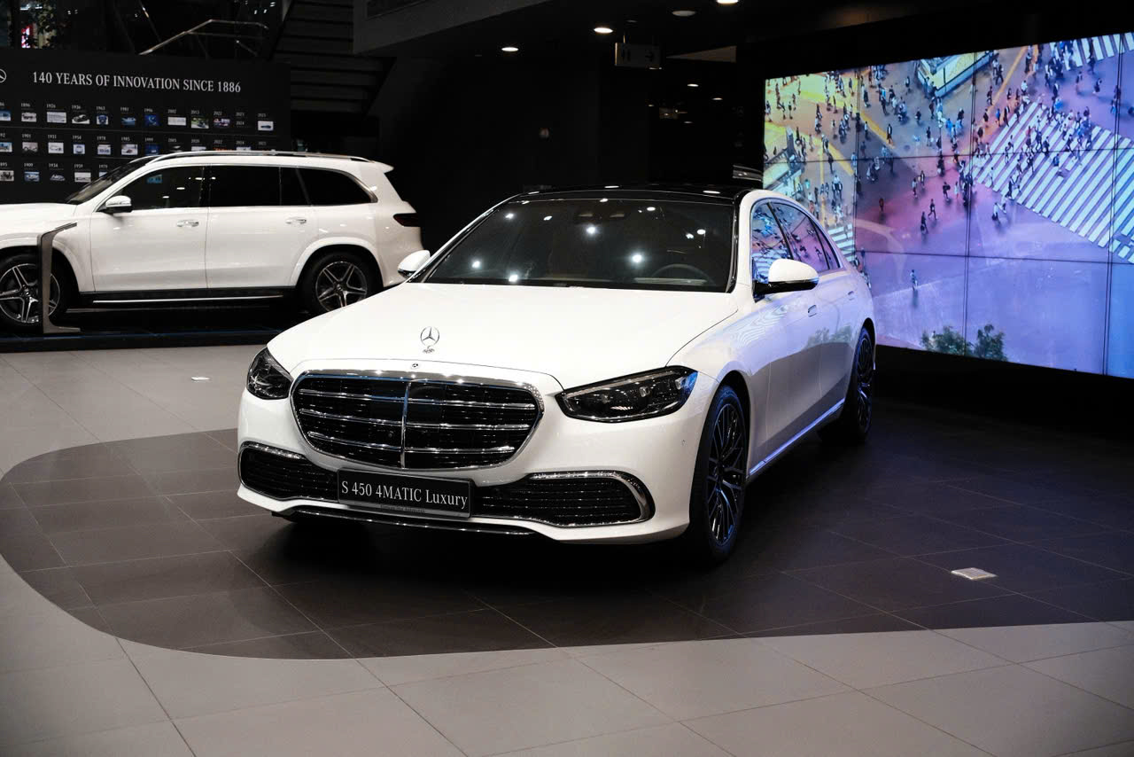 Mercedes S450 Luxury màu Trắng