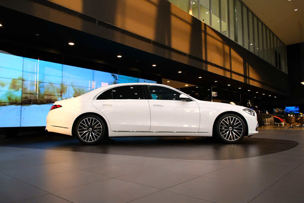 Mercedes S450 Luxury màu Trắng